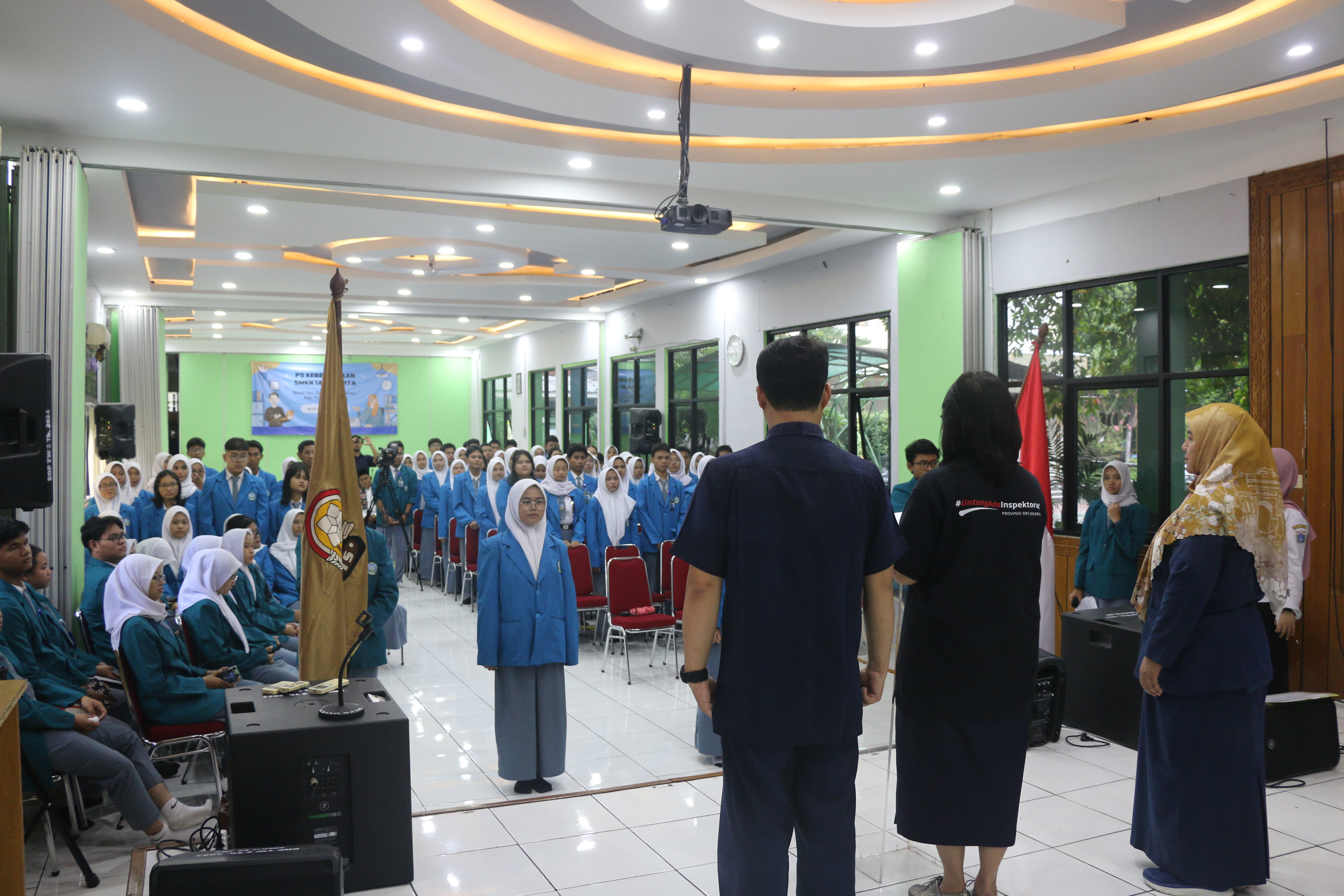 PELANTIKAN OSIS DAN MPK SMKN 14 JAKARTA PERIODE 2024